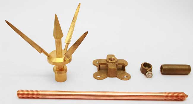 brass earthing equipments